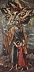 El Greco St Joseph and the Christ Child painting